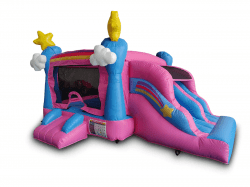Mini Enchanted Bounce House & Slide