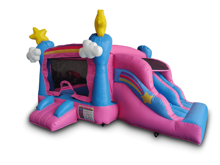 Mini Enchanted Bounce House & Slide