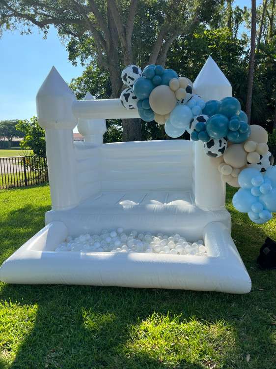 White Bounce Houses White Bounce Houses