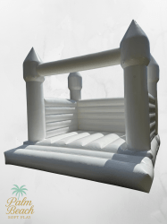 White Bounce House 13x13