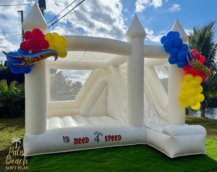 White Bounce Houses