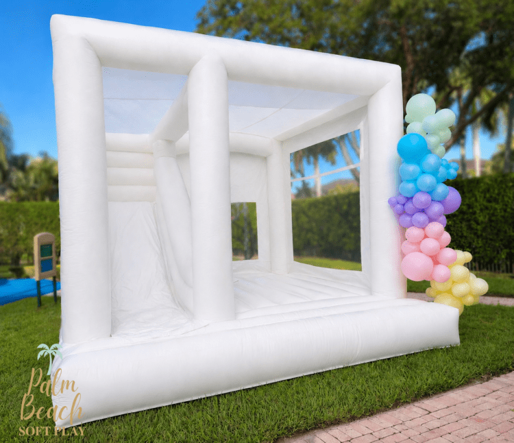 White Bounce Houses